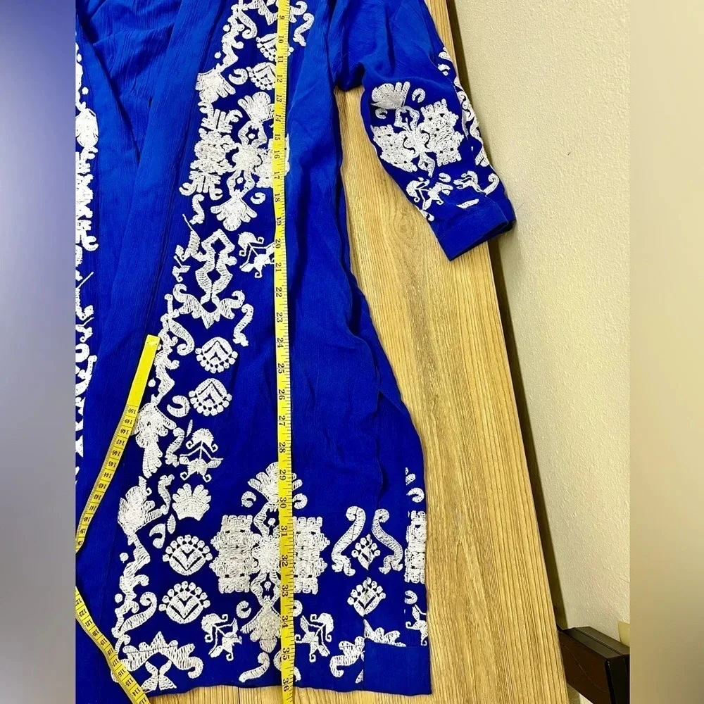 CHICO’S Embroidered Kimono - Size S/M